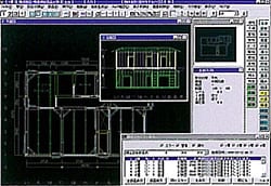 写真：コンピュータによる設計